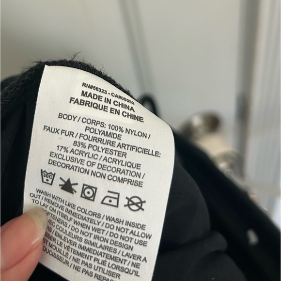 Nike Essential Loose Fit High Rise Black Fleece Jogger Pants Size small - Picture 12 of 12